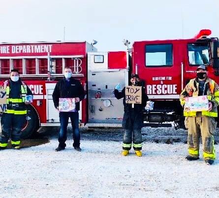 Wabasca Toy Donation Fire Department